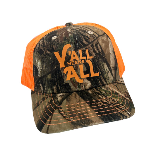 Y'all Means All Camo Hat
